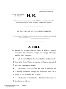 RE tax extension bill